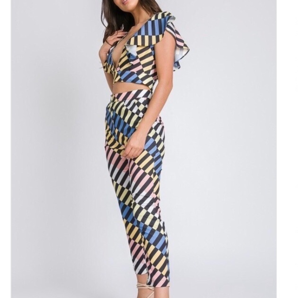 A.peach | Enigma Two Piece Pant Set - Picture 3 of 4